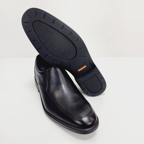 ROCKPORT Charles Road Plain toe Dress Shoes Men's Size US 13 Black New - Picture 15 of 15